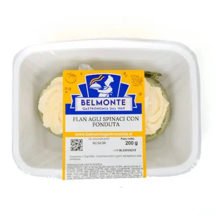 Flan agli Spinaci con Fonduta