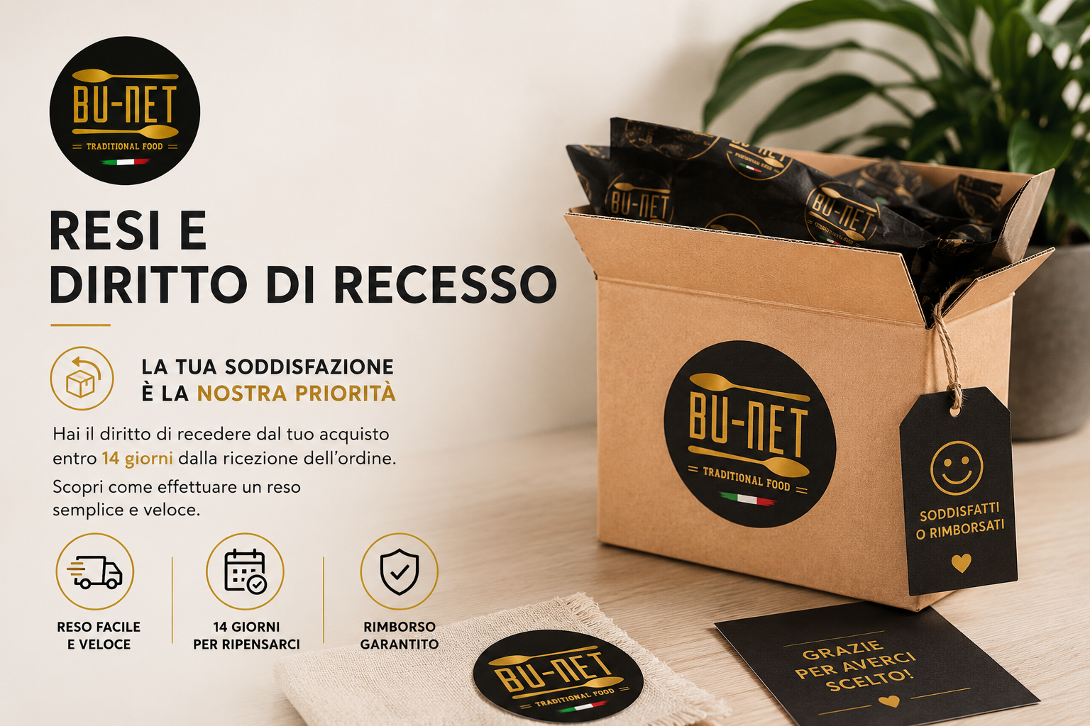 Diritto di recesso bu-net