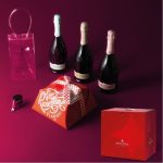 confezione regalo Natale con Franciacorta e panettone