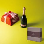 confezione regalo Natale Franciacorta e panettone