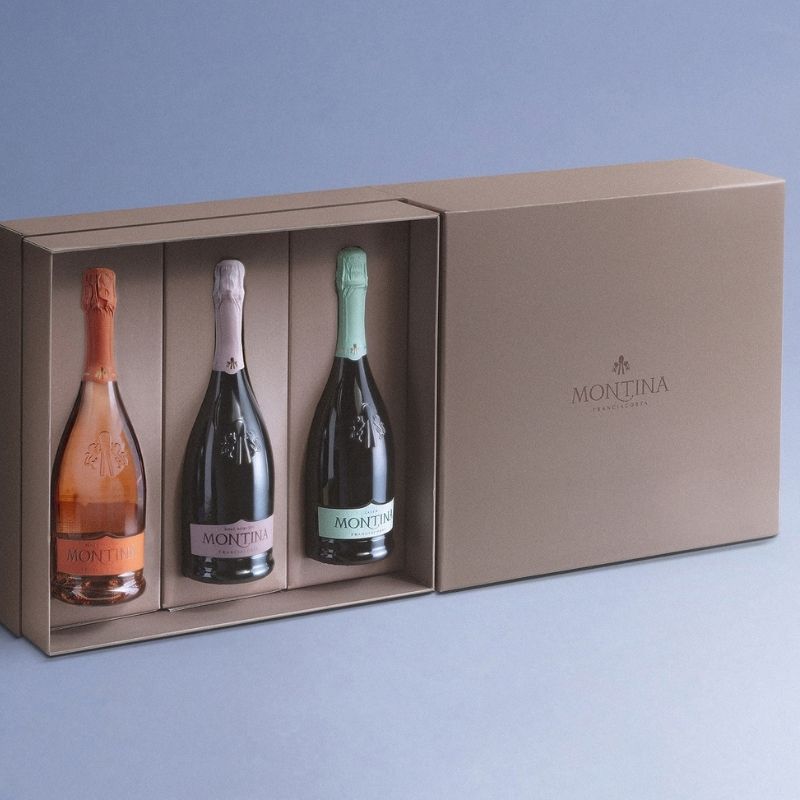 Confezione Regalo 3 Franciacorta | Quiete Montina | Bu-Net
